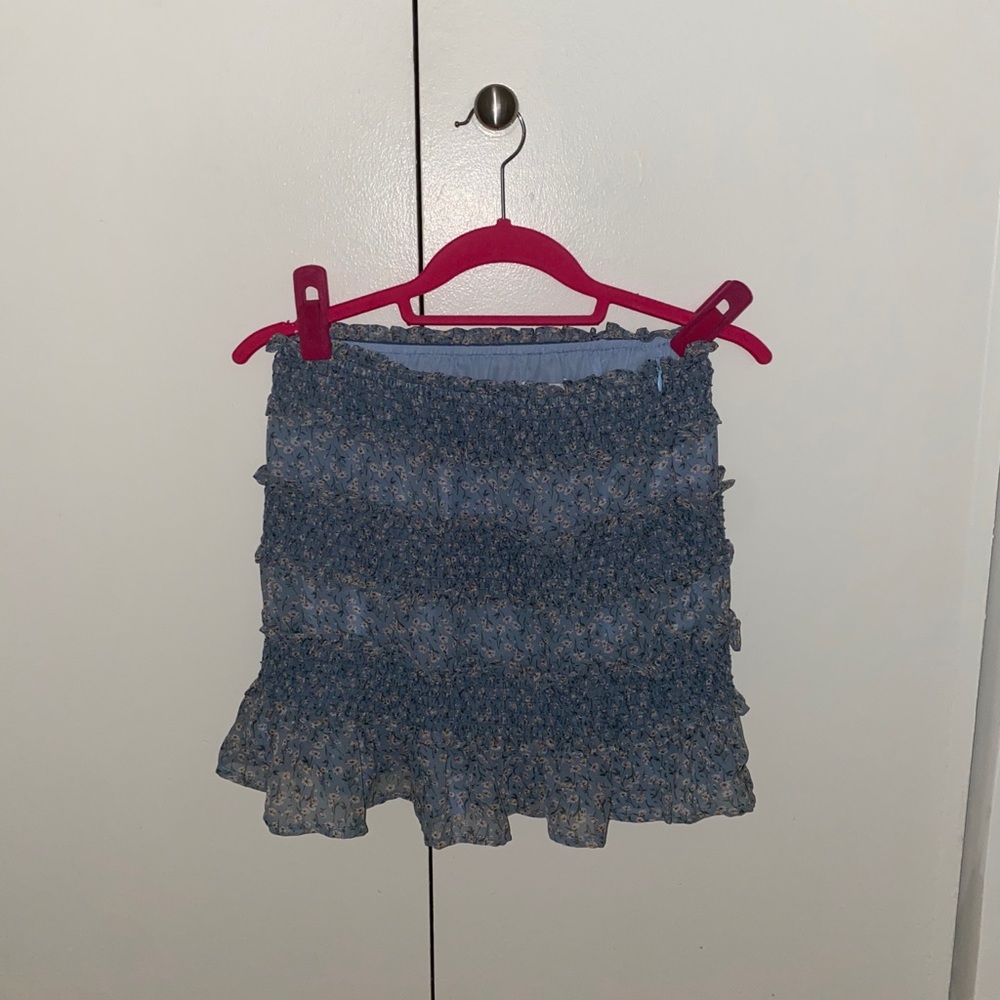 RARE scrunch skirt